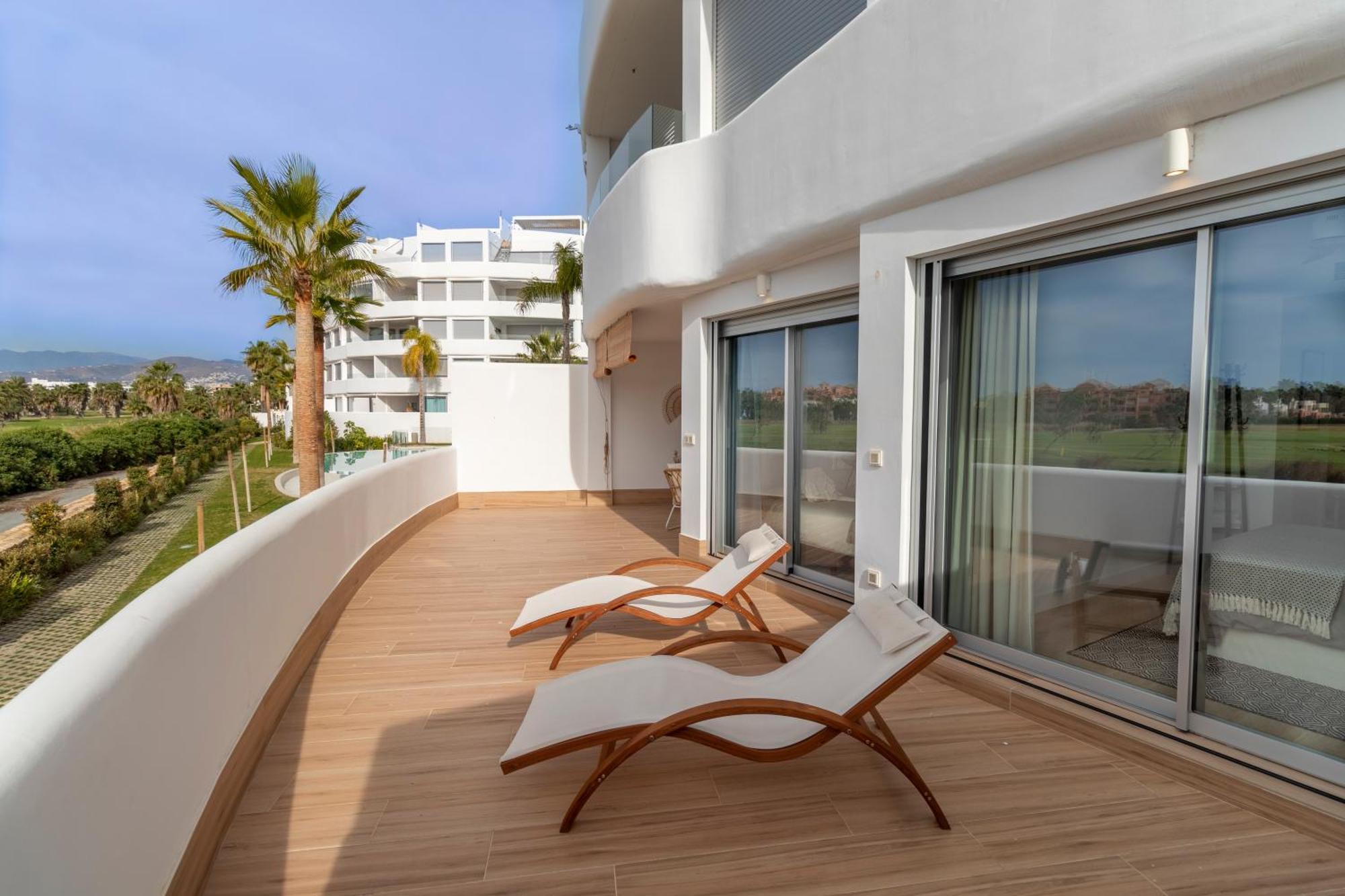 Rentitspain Apartamento Serena Terraza Con Vista A Golf Motril Esterno foto