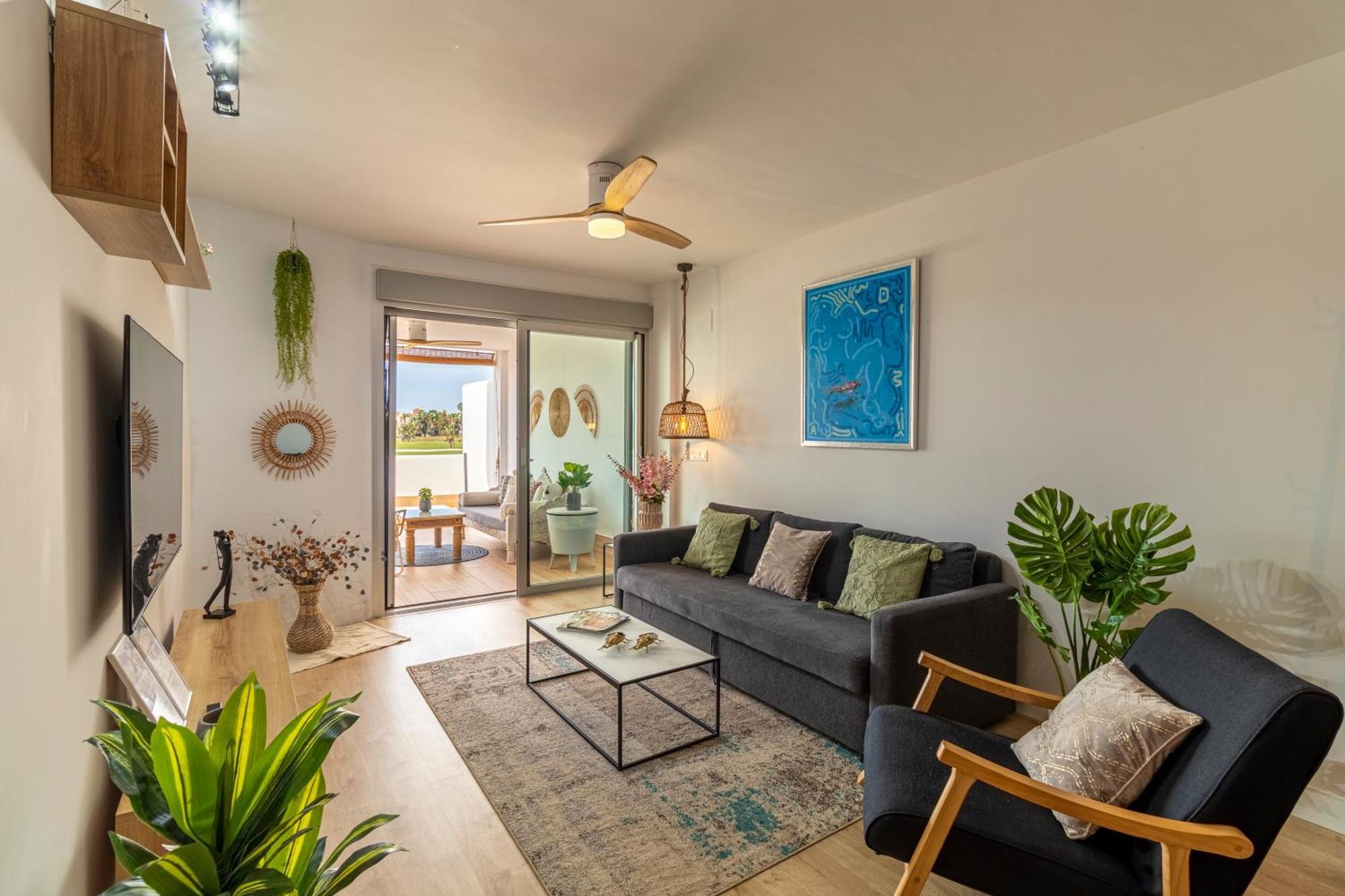 Rentitspain Apartamento Serena Terraza Con Vista A Golf Motril Esterno foto